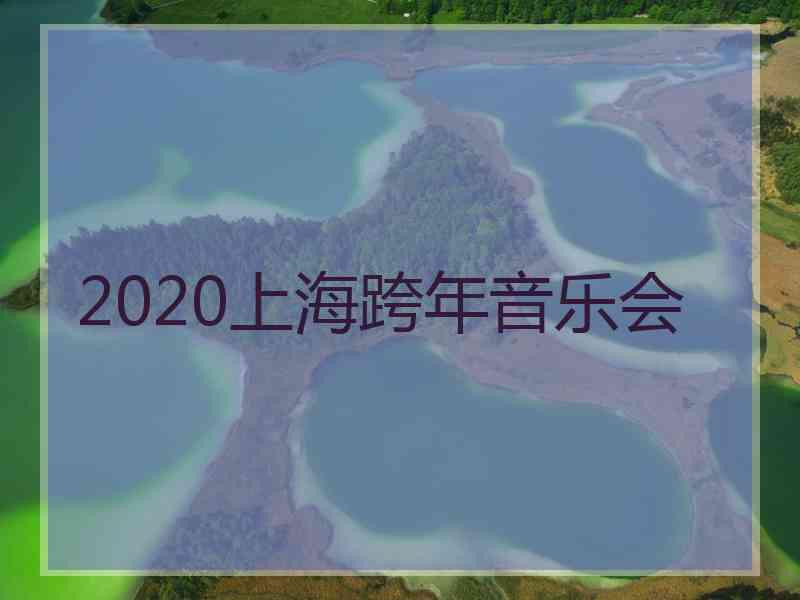 2020上海跨年音乐会