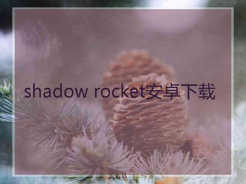 shadow rocket安卓下载