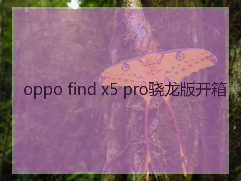 oppo find x5 pro骁龙版开箱