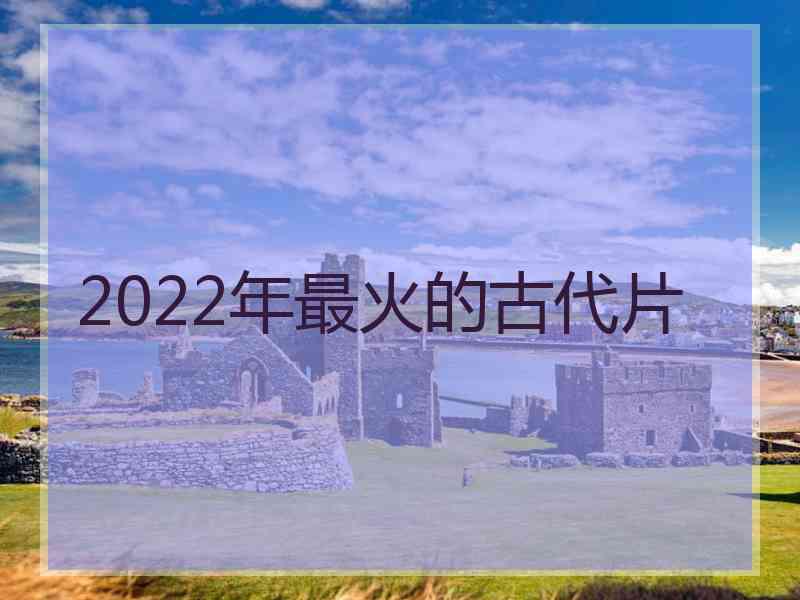 2022年最火的古代片