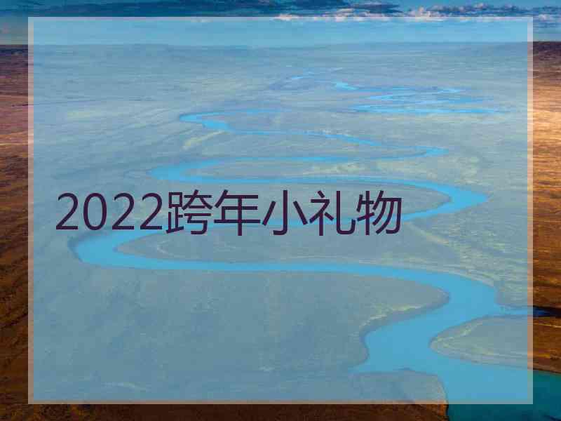 2022跨年小礼物