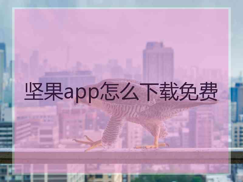 坚果app怎么下载免费