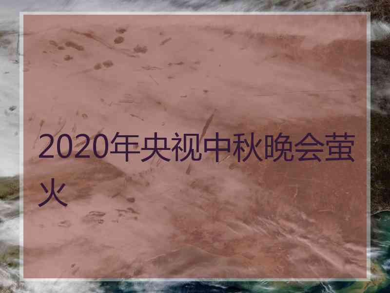 2020年央视中秋晚会萤火