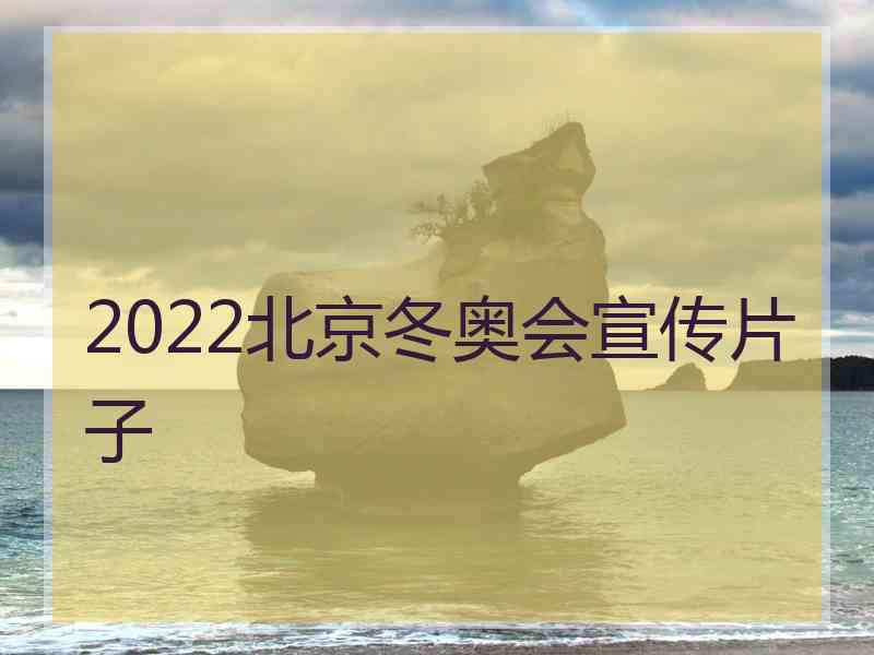 2022北京冬奥会宣传片子