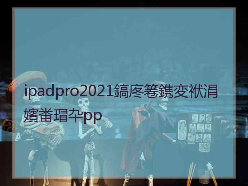 ipadpro2021鎬庝箞鎸変袱涓嬪畨瑁卆pp