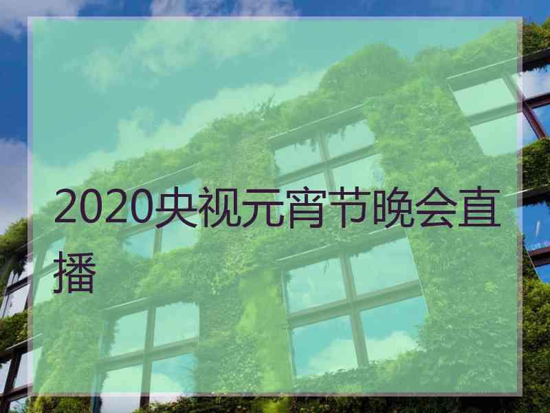 2020央视元宵节晚会直播