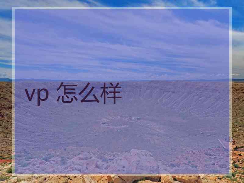 vp 怎么样