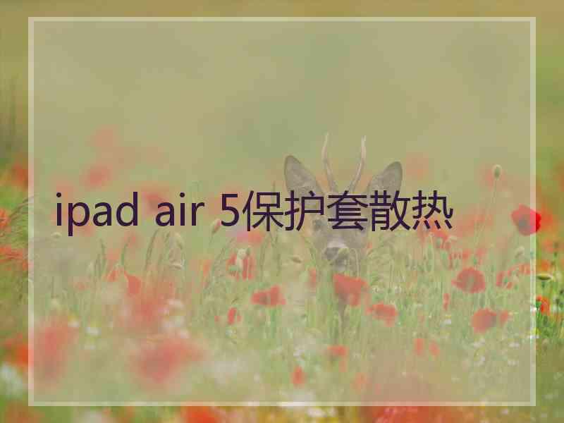 ipad air 5保护套散热