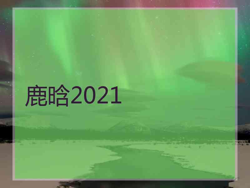 鹿晗2021