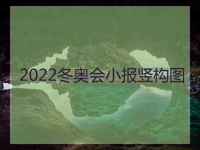 2022冬奥会小报竖构图