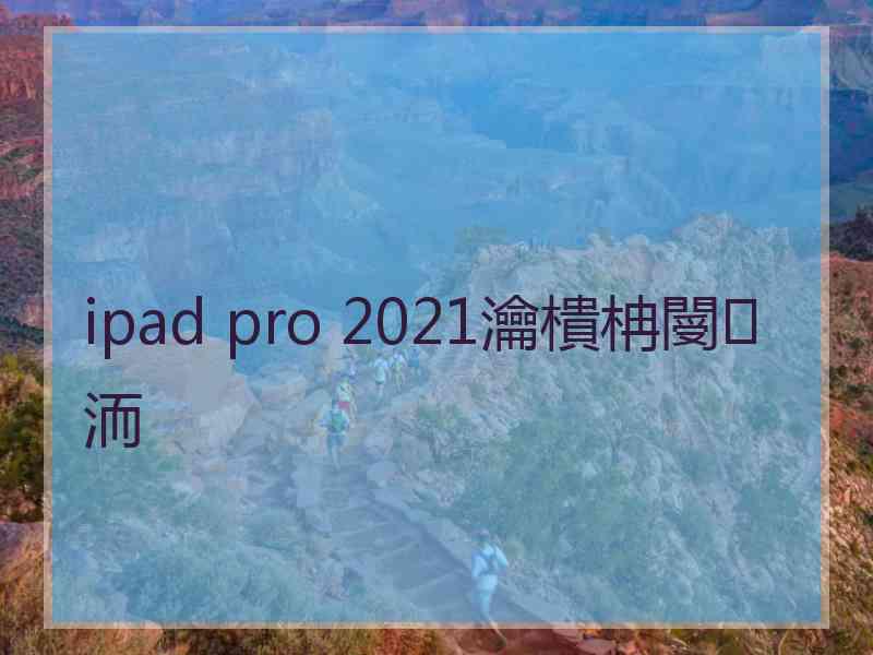 ipad pro 2021瀹樻柟閿洏