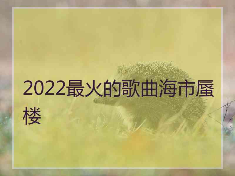 2022最火的歌曲海市蜃楼