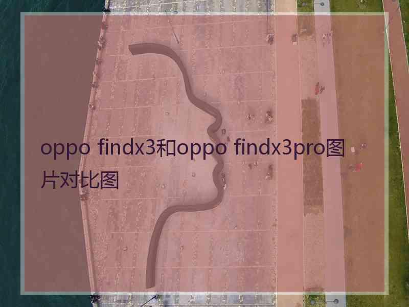 oppo findx3和oppo findx3pro图片对比图