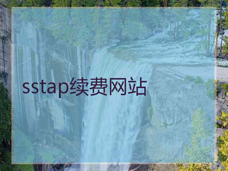 sstap续费网站