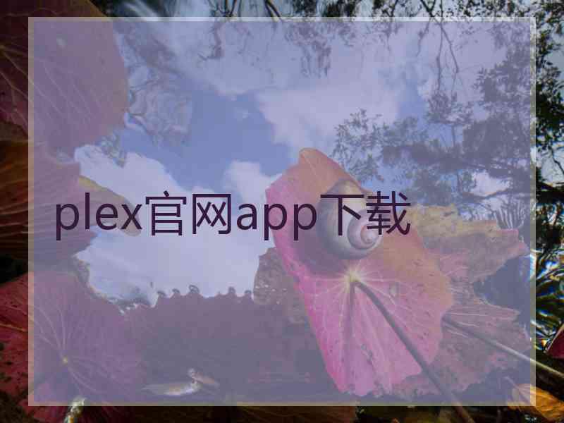 plex官网app下载