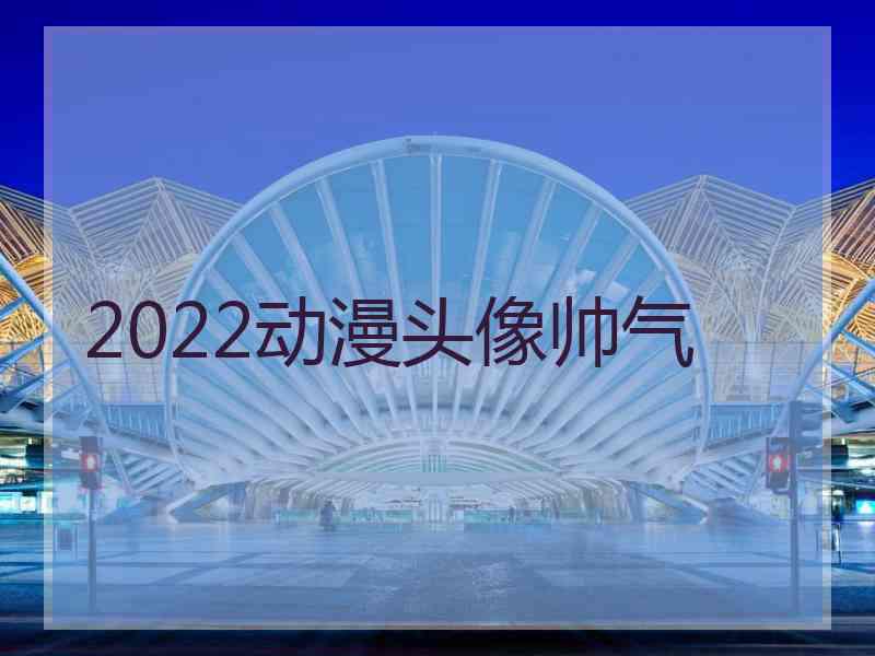 2022动漫头像帅气