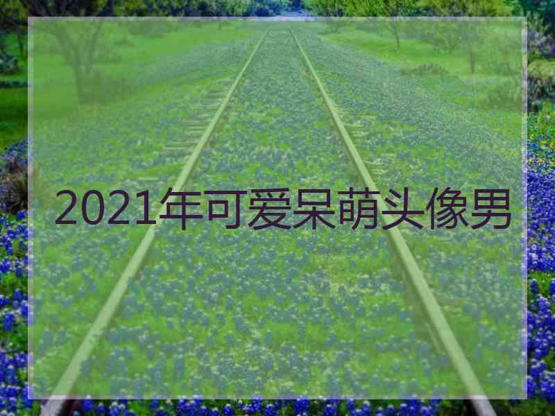 2021年可爱呆萌头像男