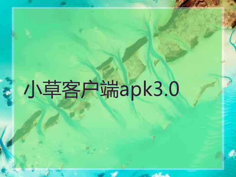 小草客户端apk3.0