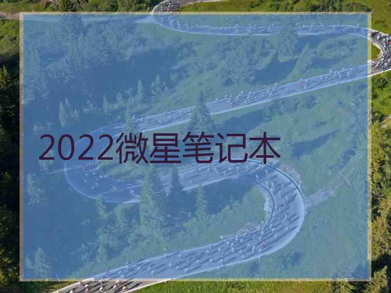 2022微星笔记本