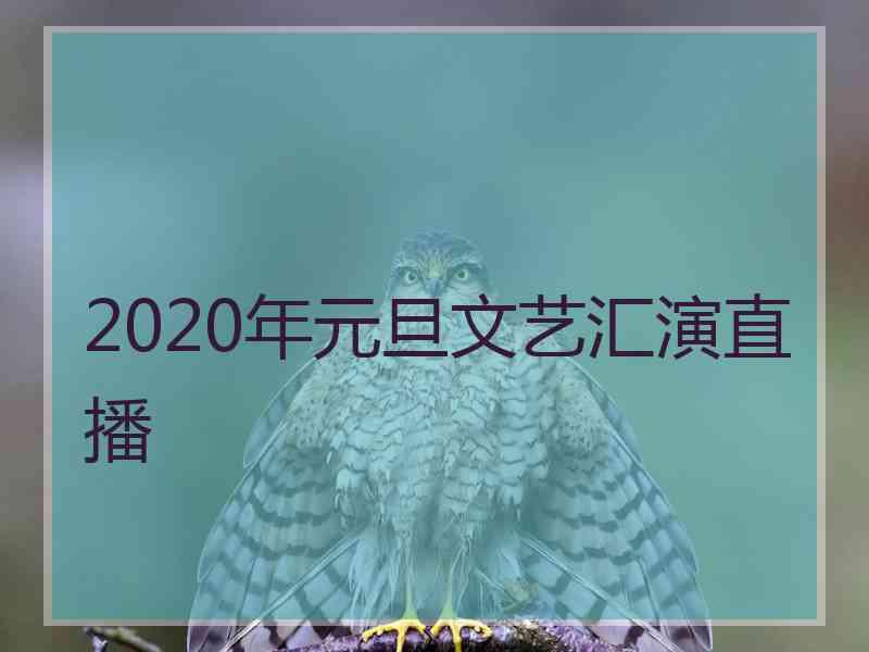 2020年元旦文艺汇演直播