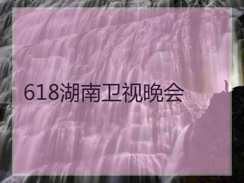 618湖南卫视晚会