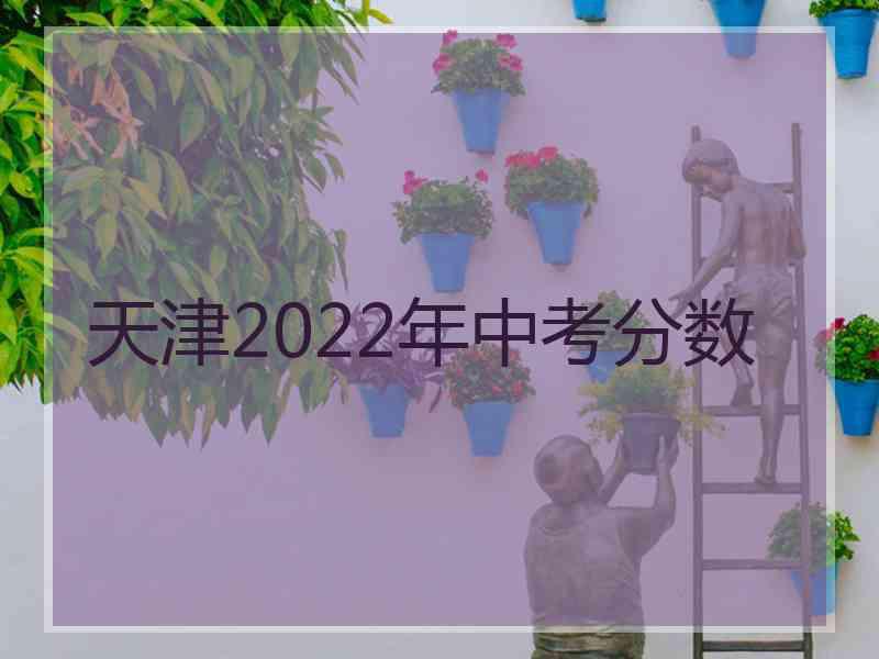 天津2022年中考分数