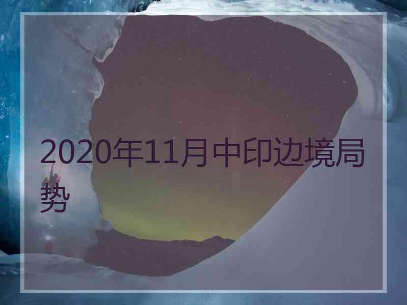 2020年11月中印边境局势