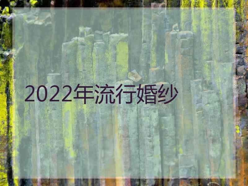 2022年流行婚纱