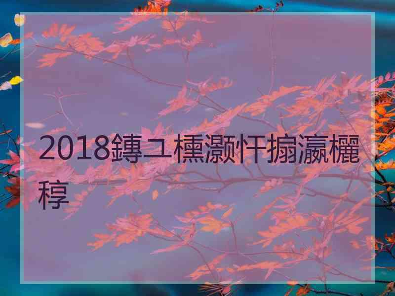 2018鏄ユ櫄灏忓搧瀛欐稕