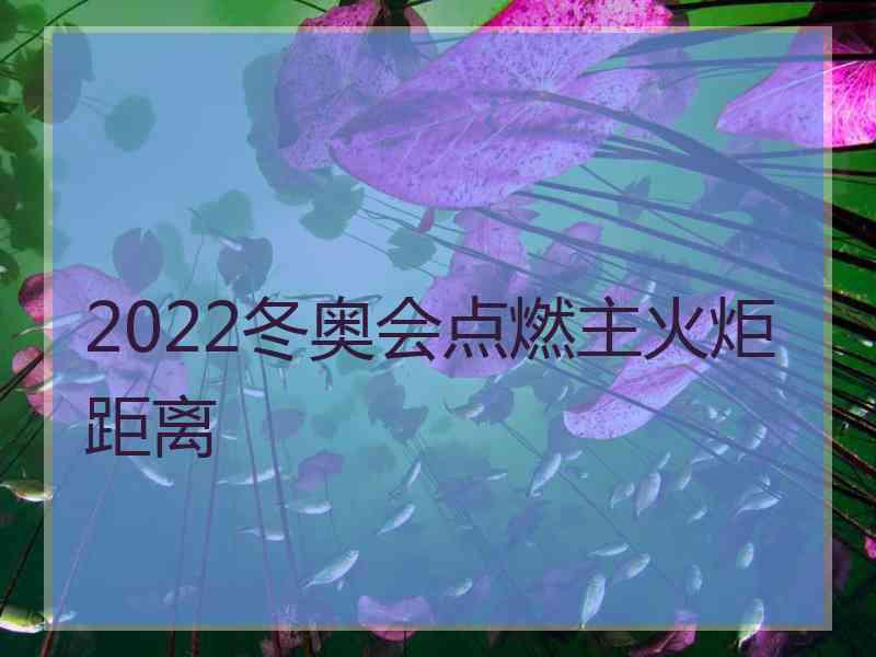 2022冬奥会点燃主火炬距离