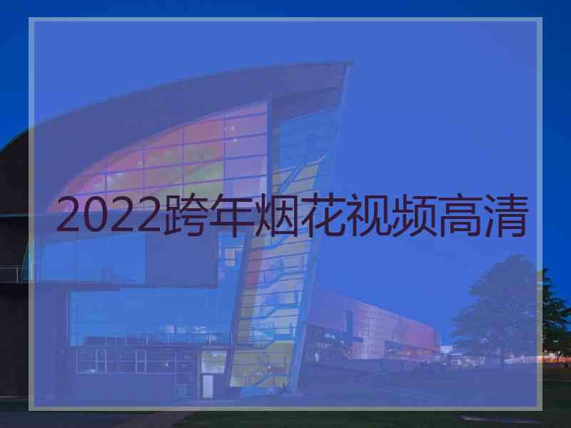 2022跨年烟花视频高清