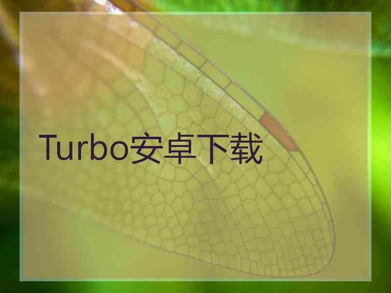 Turbo安卓下载