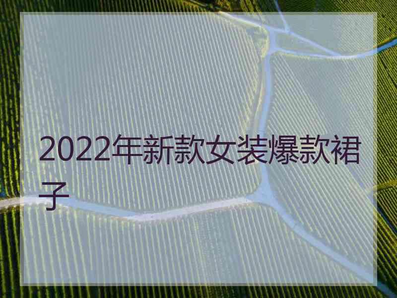 2022年新款女装爆款裙子