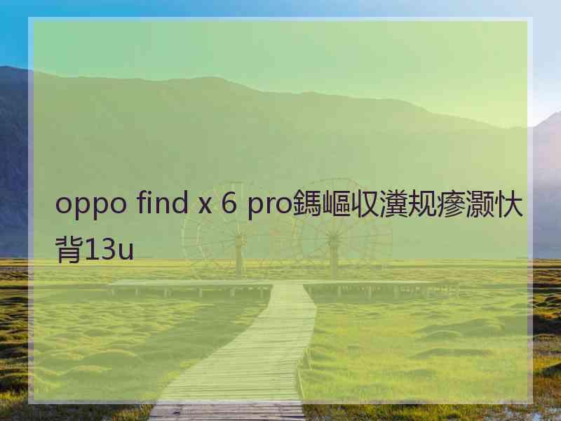 oppo find x 6 pro鎷嶇収瀵规瘮灏忕背13u