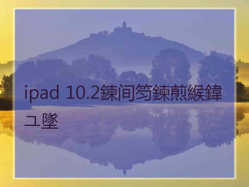 ipad 10.2鍊间笉鍊煎緱鍏ユ墜