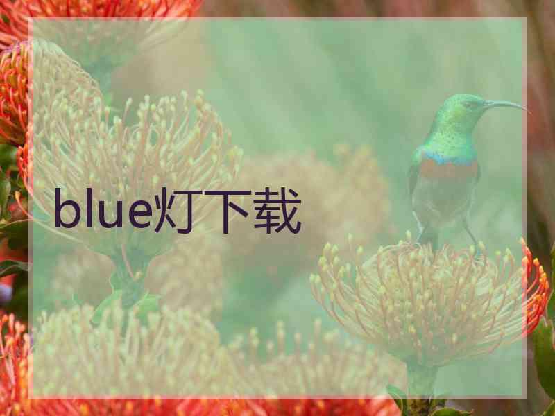 blue灯下载