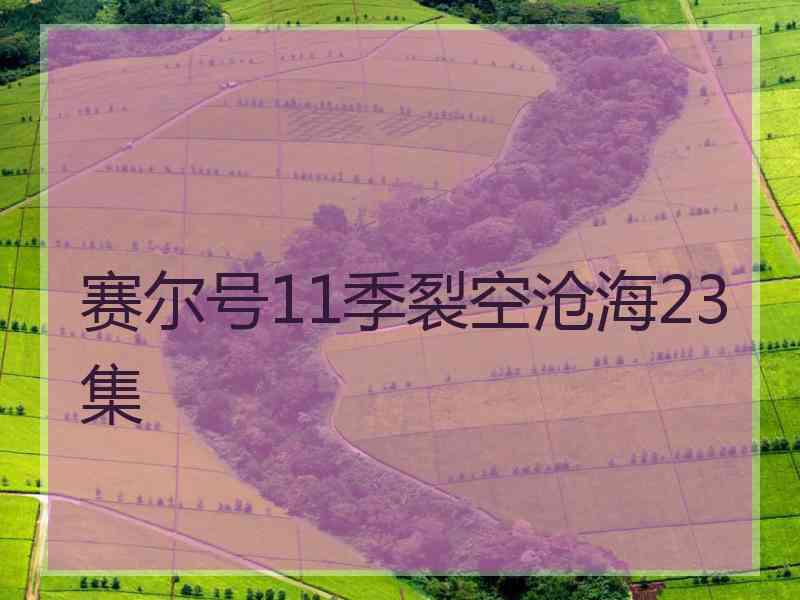 赛尔号11季裂空沧海23集