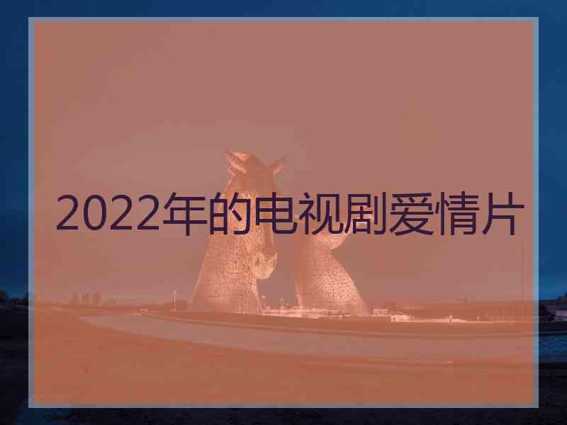 2022年的电视剧爱情片