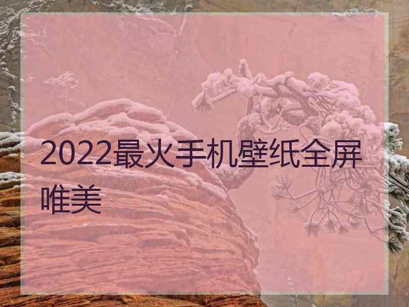 2022最火手机壁纸全屏唯美