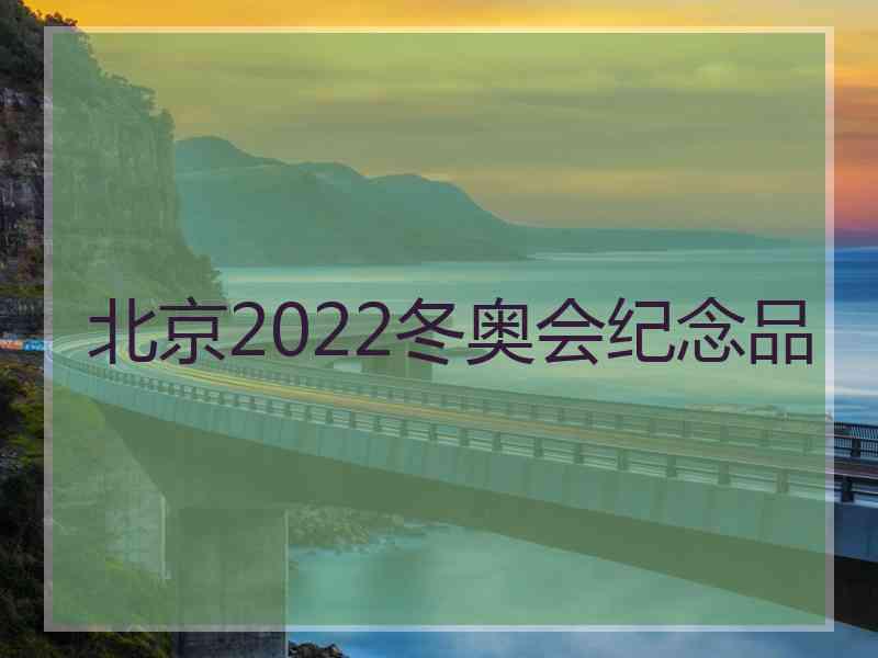 北京2022冬奥会纪念品