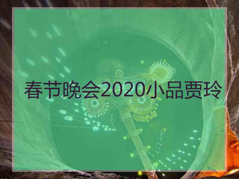 春节晚会2020小品贾玲