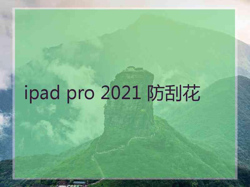 ipad pro 2021 防刮花