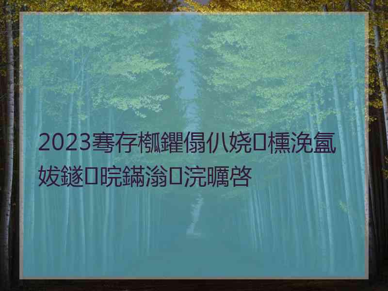 2023骞存槬鑺傝仈娆㈡櫄浼氳妭鐩晥鏋滃浣曞啓