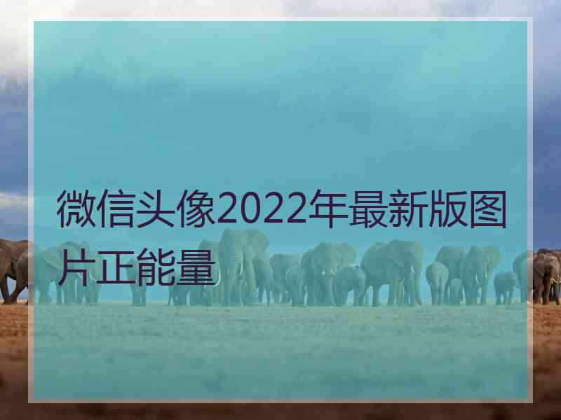 微信头像2022年最新版图片正能量