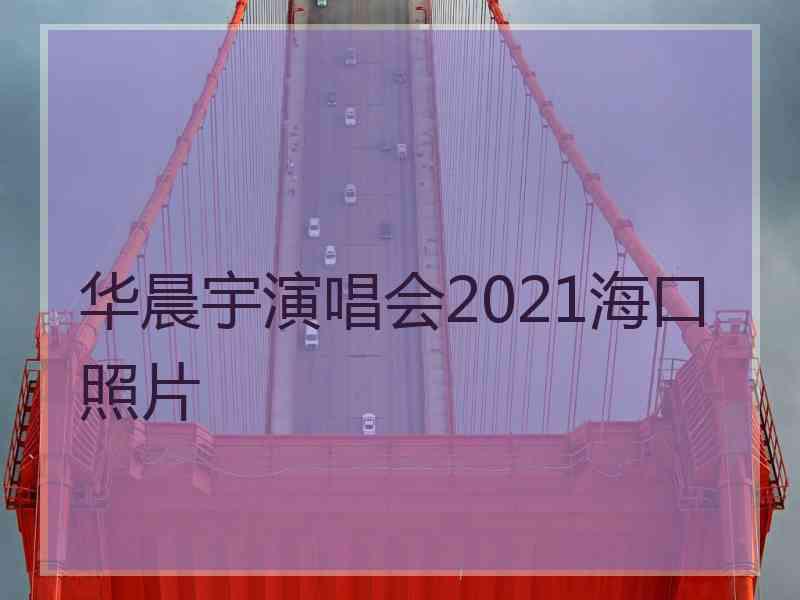 华晨宇演唱会2021海口照片