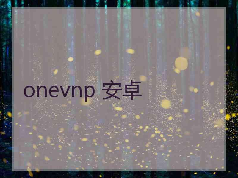 onevnp 安卓