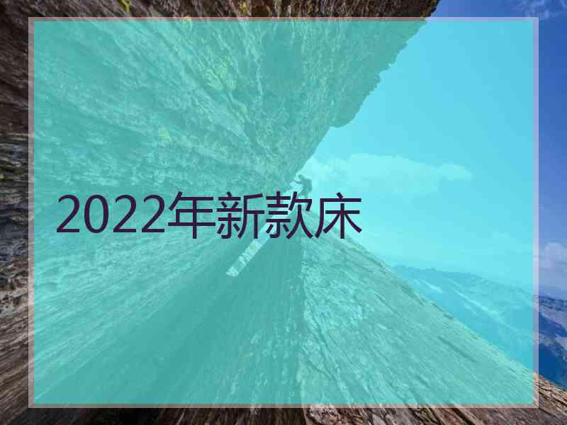 2022年新款床