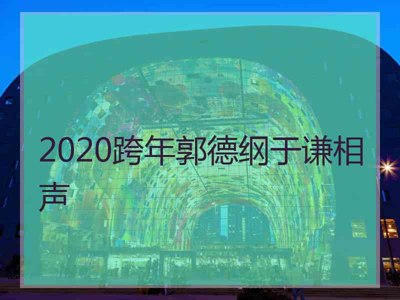 2020跨年郭德纲于谦相声