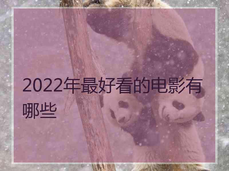 2022年最好看的电影有哪些