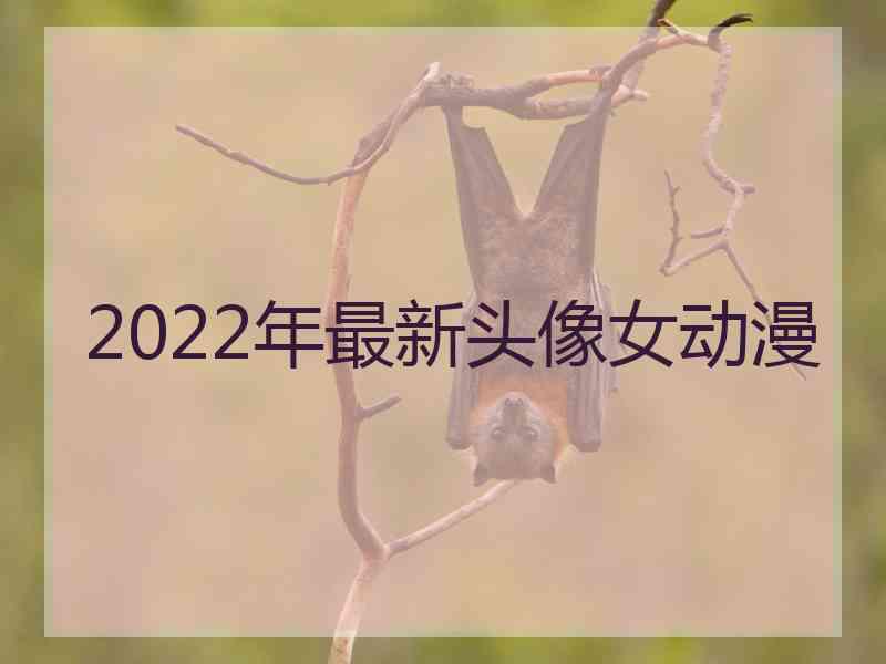 2022年最新头像女动漫